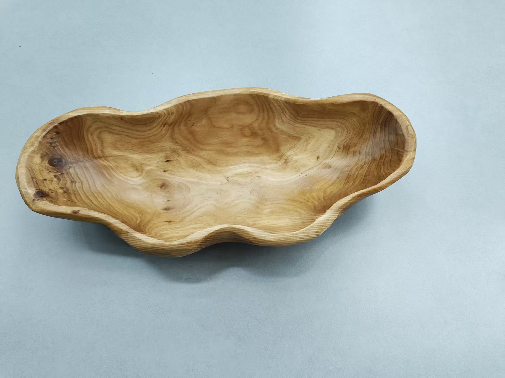 木头中式提篮茶点心架果盘展示架摆台创意木质餐具水果托盘木果盘工艺品摆件实木果盘