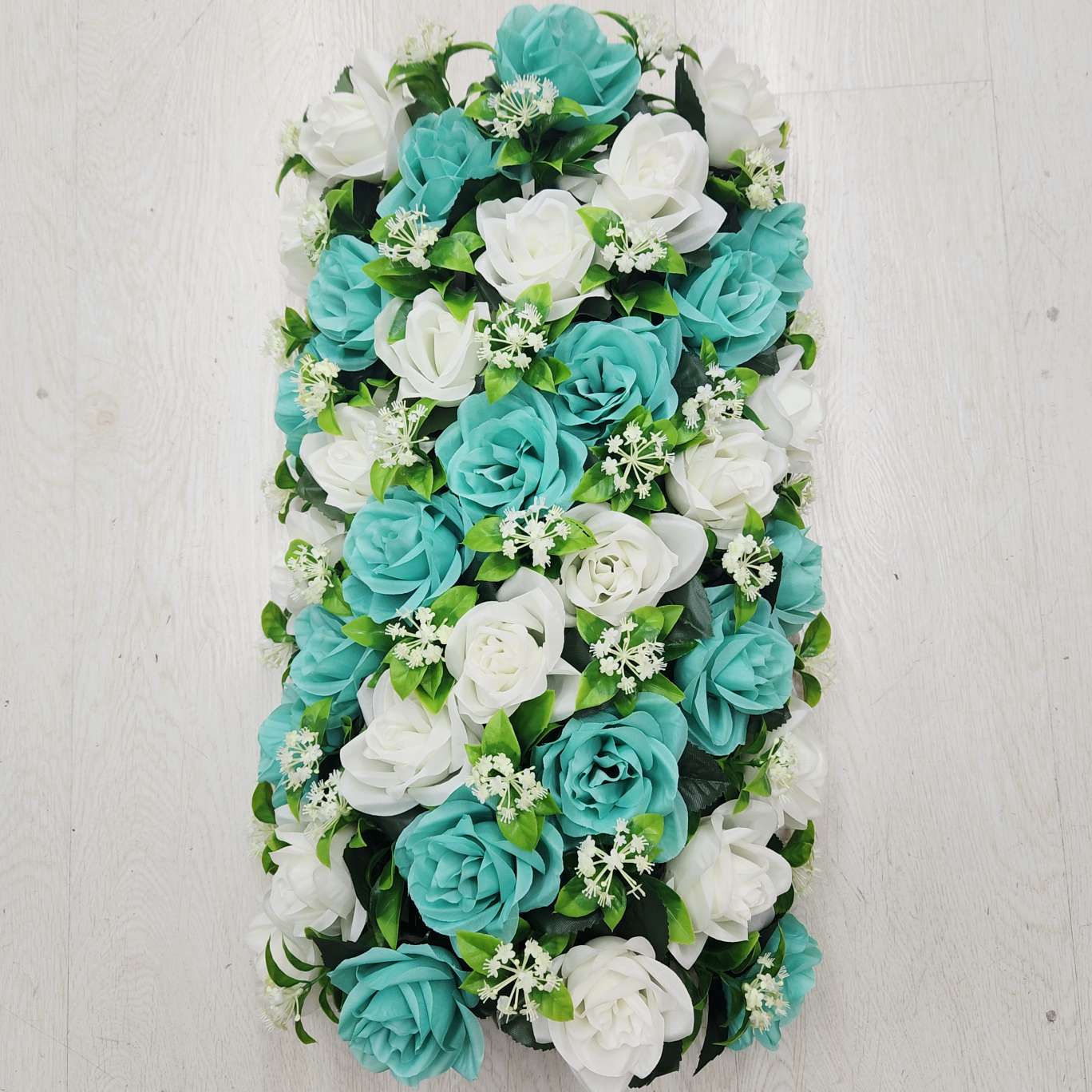 大弯形拱门花排包柱子办公仿真园艺玫瑰花杆火把狂欢夜导具电镀玫瑰钩织花束装饰品详情图7