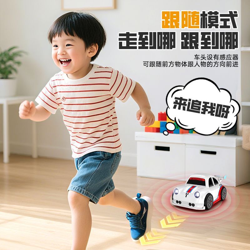 I wish desktop mini sensor following remote control drifting car racing, stress-relieving electric toys, festival gifts, foreign trade export wholesale detail image 10