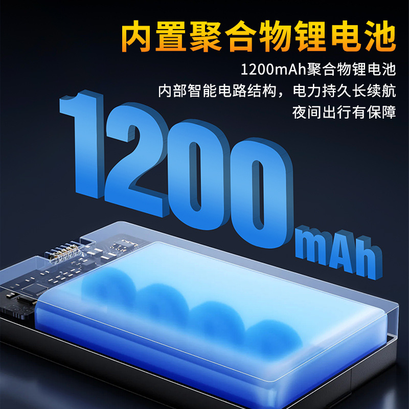 Bicycle lights, mountain road headlights, outdoor night riding ABS waterproof high-brightness Type-C charging cycling equipment Application Scenario