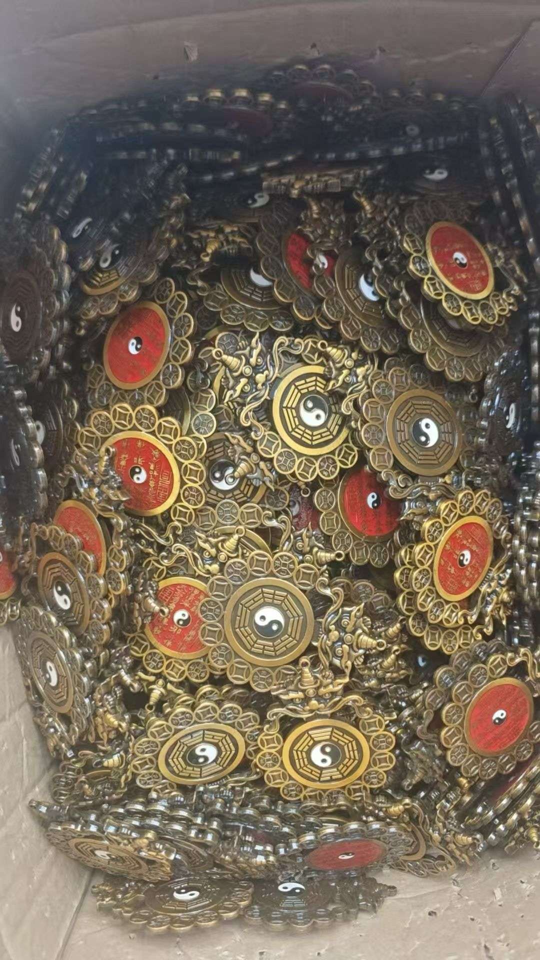 金属工艺品黄铜老铜器沙金手机贴手工铜艺品礼品创意家居装饰铜牌