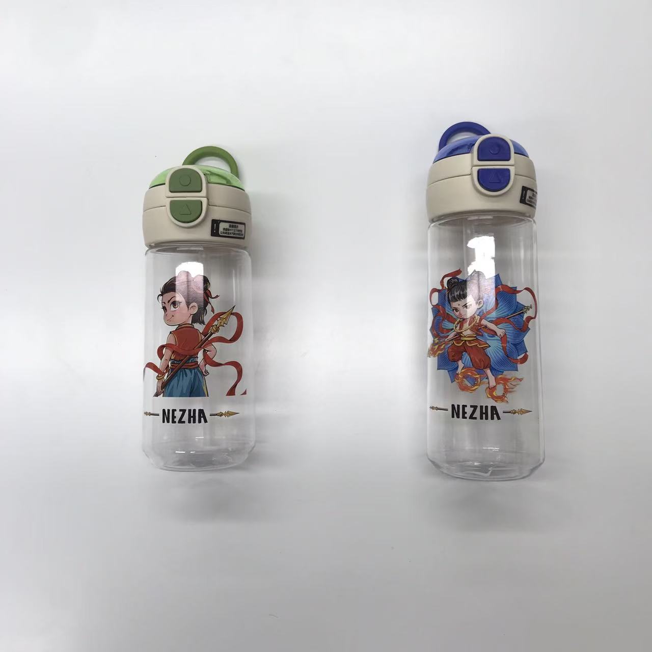 卡通形象吸管杯 学生便携防漏水杯 国漫IP大容量耐摔创意随手杯详情3