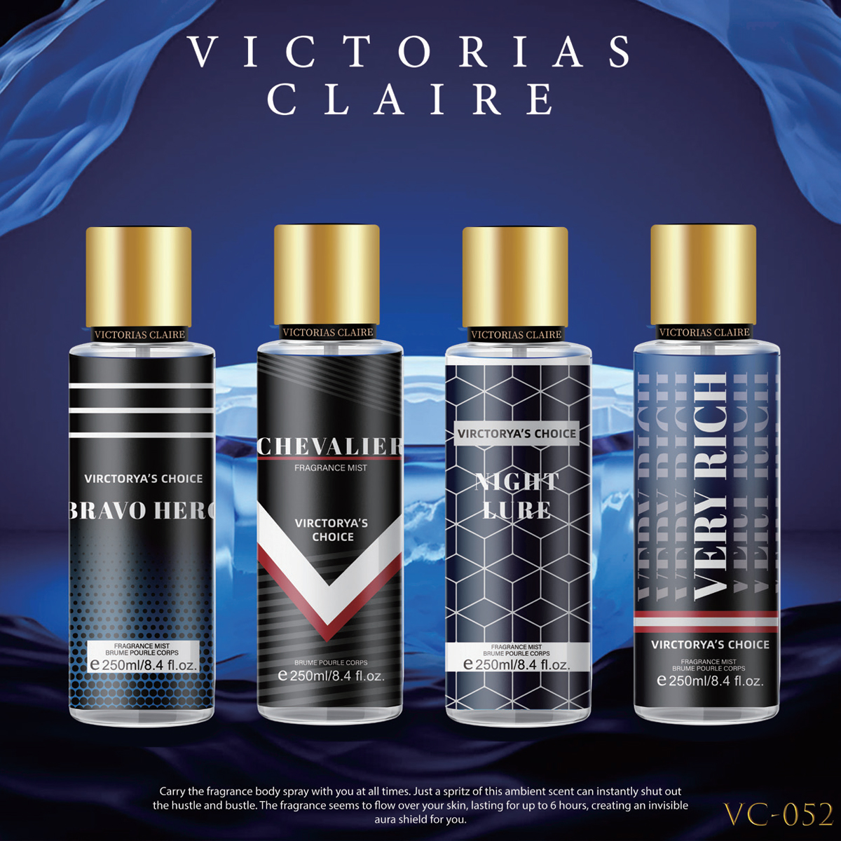 外贸热销香体喷雾 多款式高颜值图案(文字 / 甜品 / 果味)250ml 持久淡香详情24