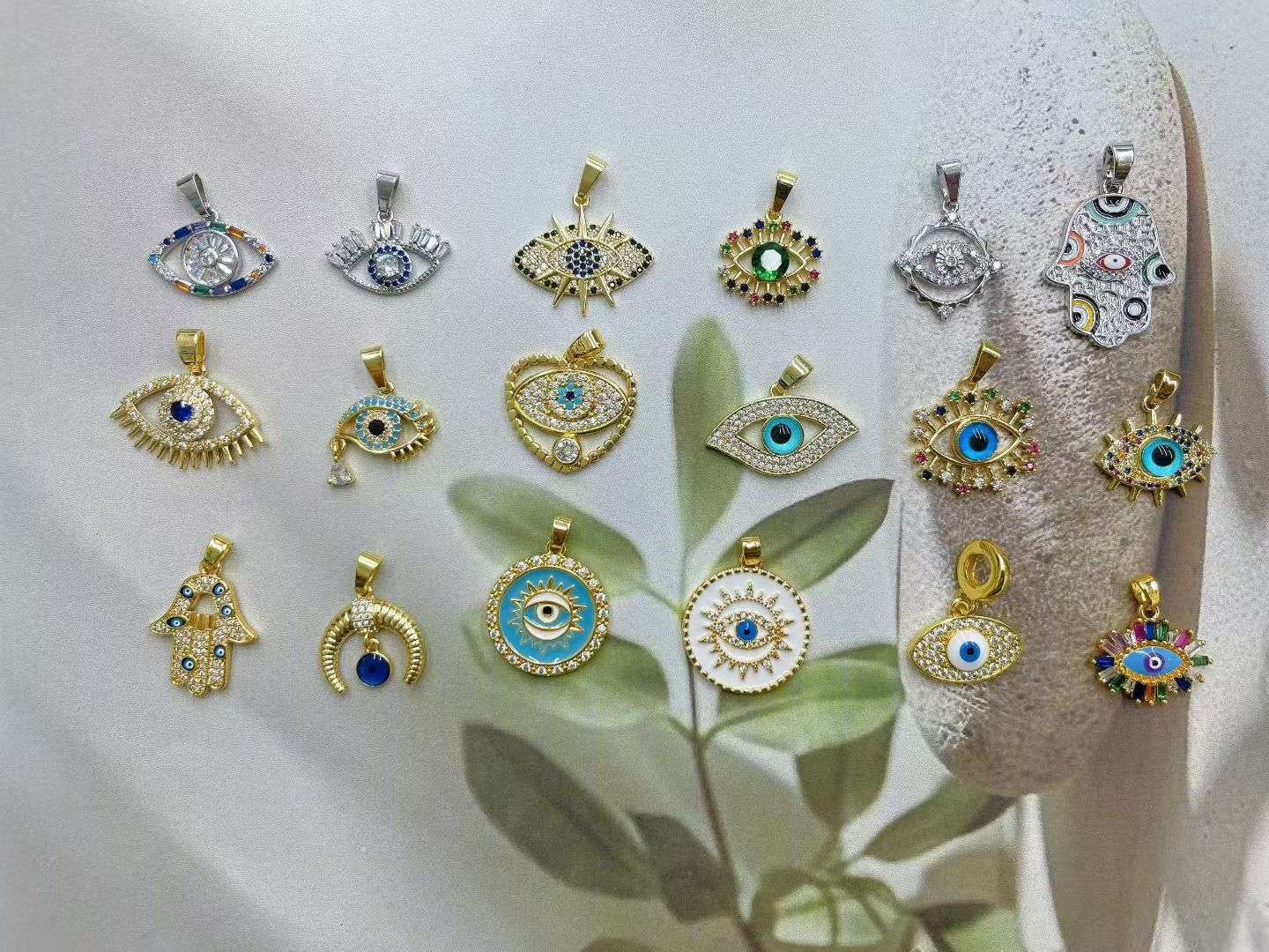 欧美跨境热销个性时尚项链吊坠坠子欧美潮流嘻哈项链挂坠配饰配件