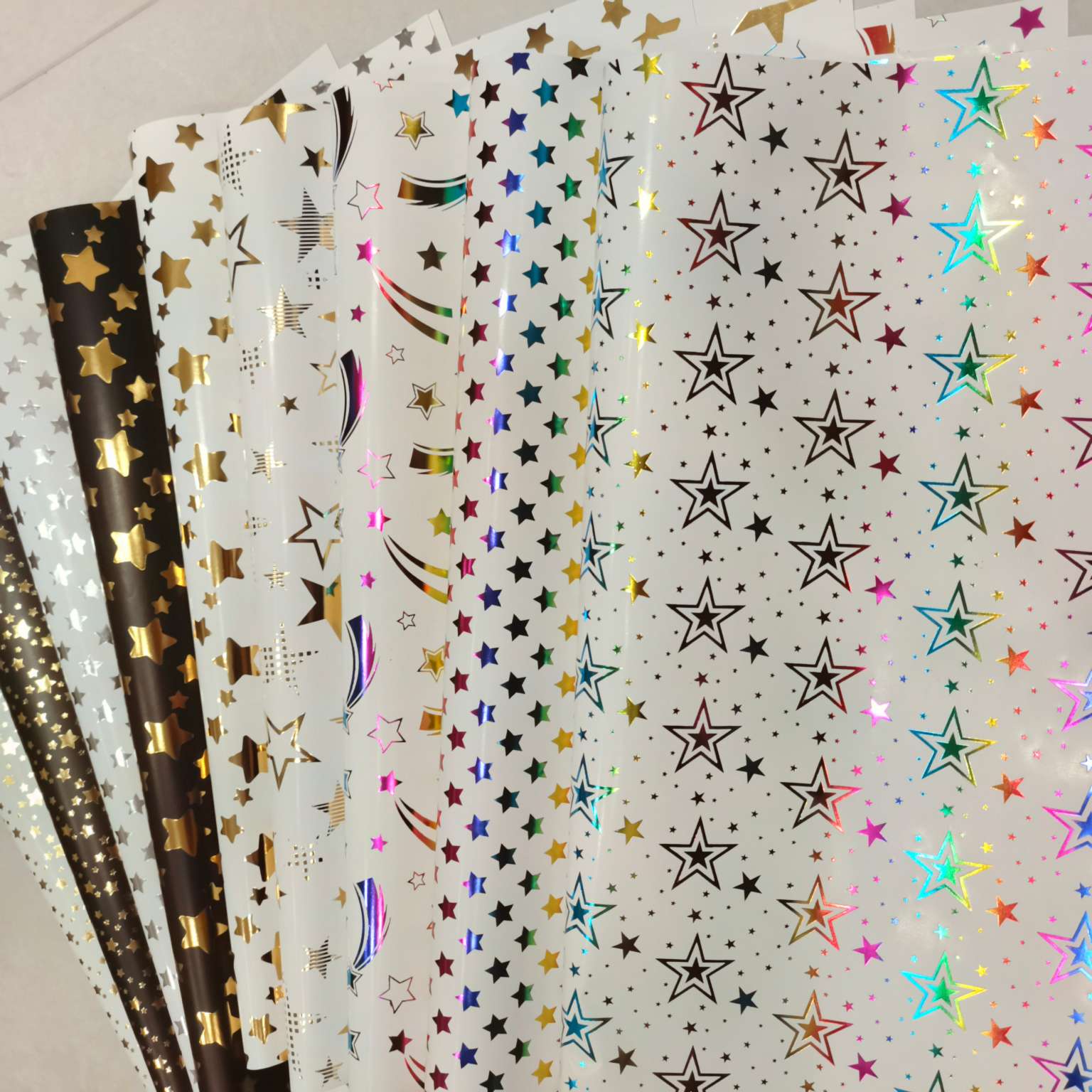 Gift wrapping paper Hotstamp paper 烫金纸 Item Picture