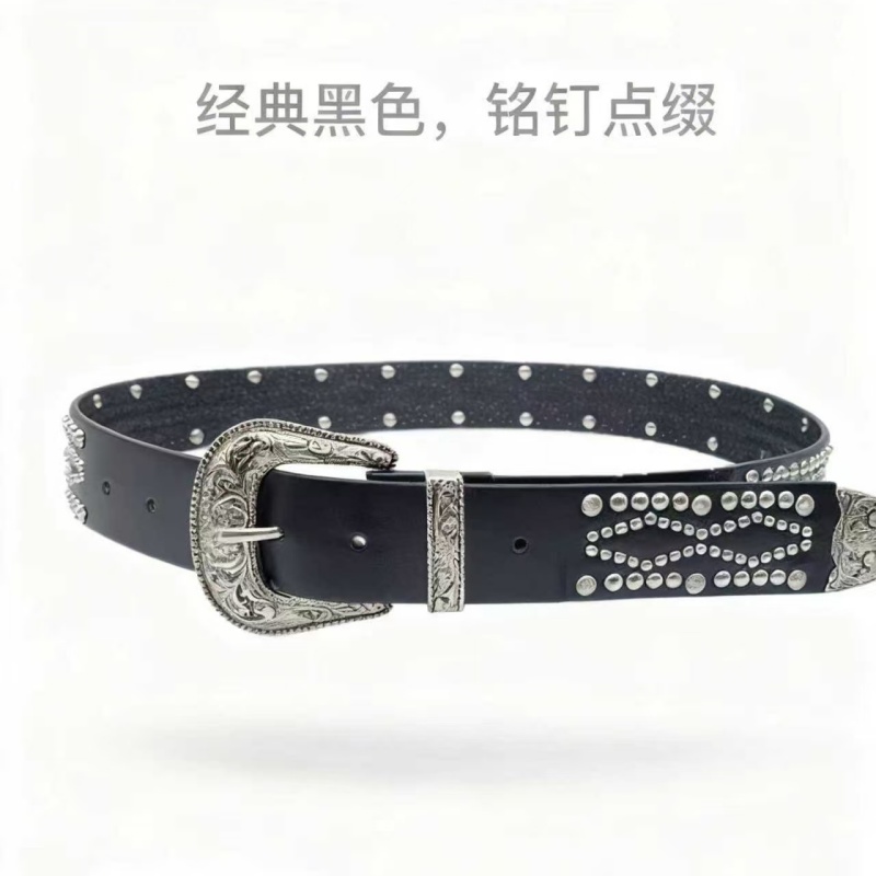 纯皮男士腰带/皮带/自动皮带扣十二生肖/皮带学生修身百搭/腰带产品图