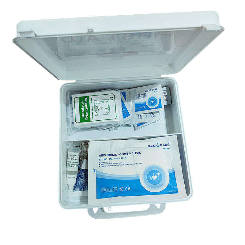 Multi-functional PP first aid kit, portable and wall-mounted emergency storage box detail image 4