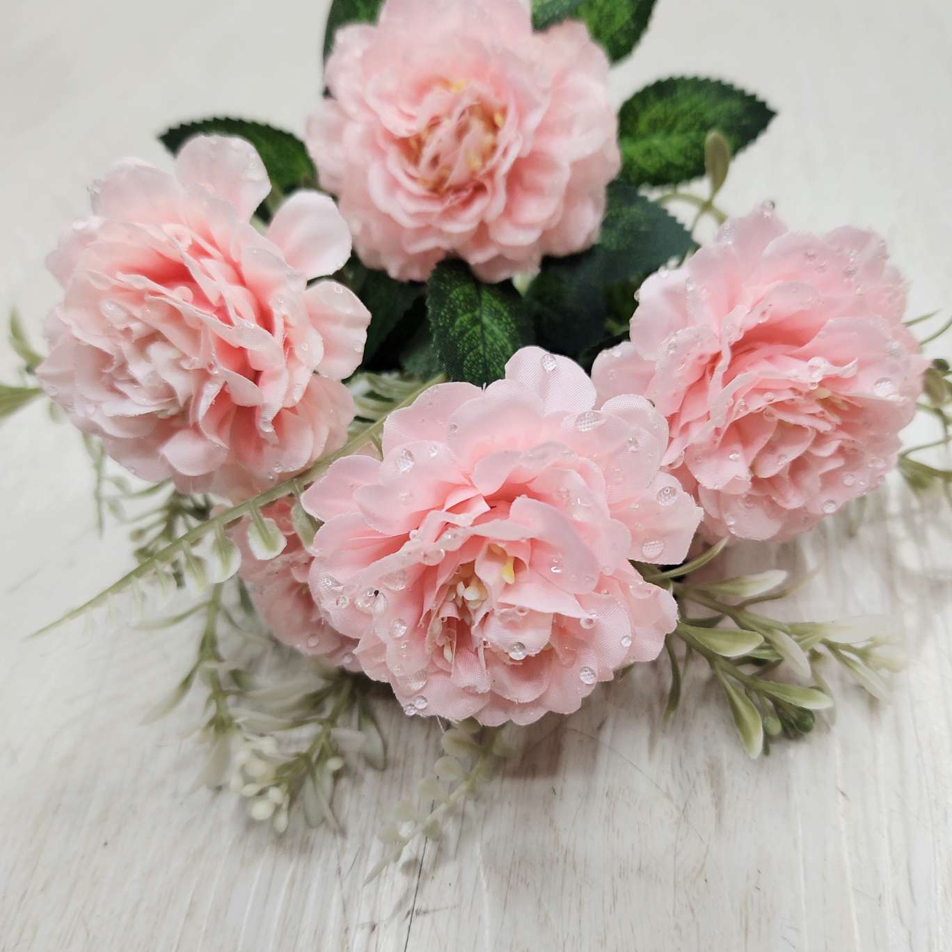 6 headband rocío pequeña orquídeas oficina cultura simulación jardinería rosa polo flor antorcha big out guía noche juego simulación flores diy accesorios para el pelo electrochapado rosa gancho tejer flores Specification image