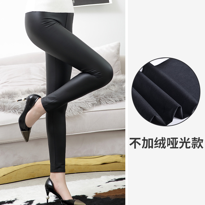 大码打底裤实物图