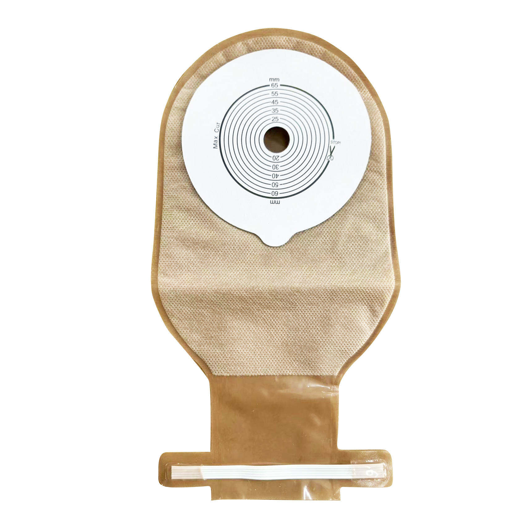 Medical supplies: Drainage colostomy, ileostomy bag, hydrocolloid non-woven fabric, integrated closed with filter detail image 2