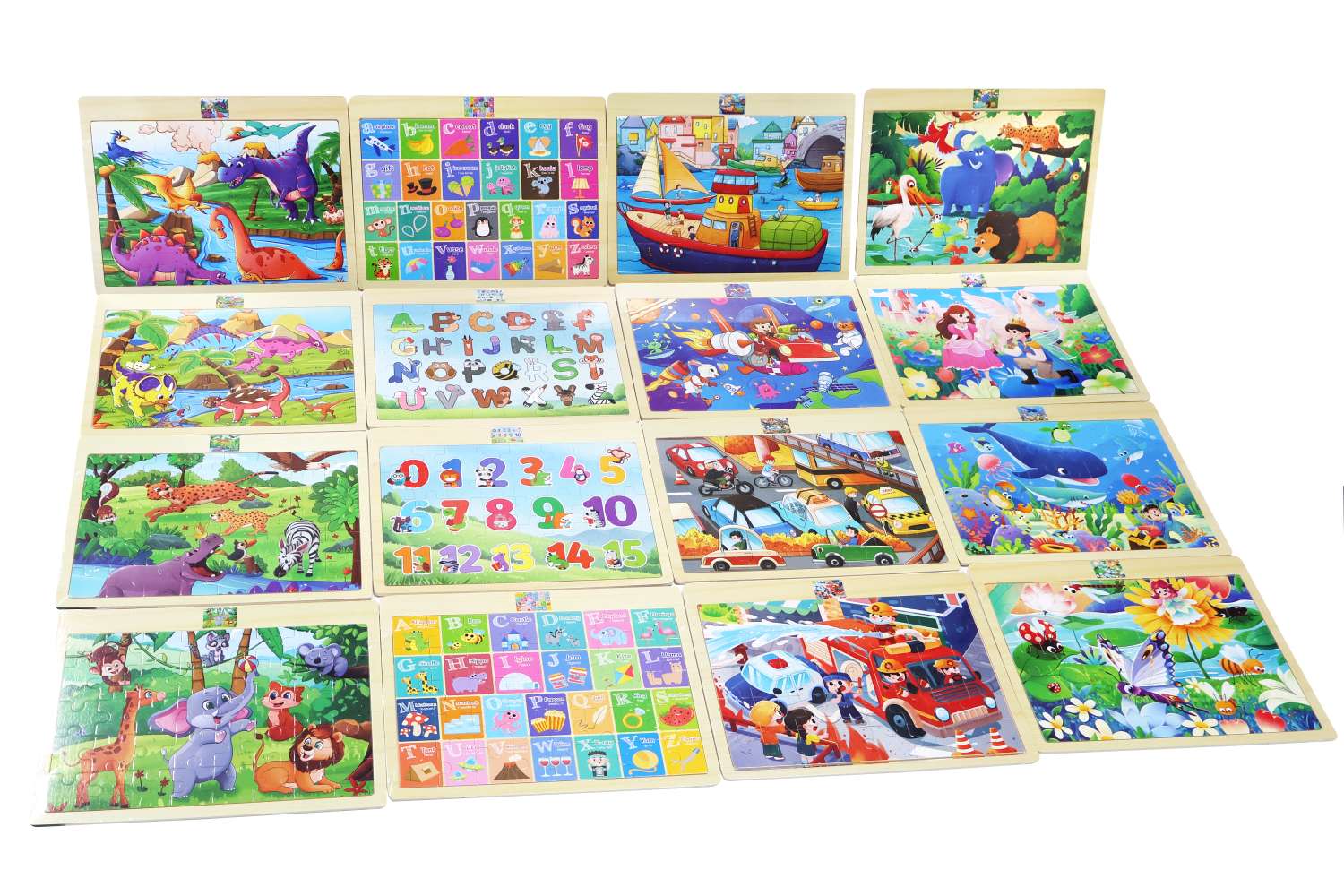 Educational and educational toys for children, wooden jigsaw puzzles, cartoon three-dimensional jigsaw puzzles, and assembly toys are suitable for children's intellectual enlightenment jigsaw puzzles detail image 17