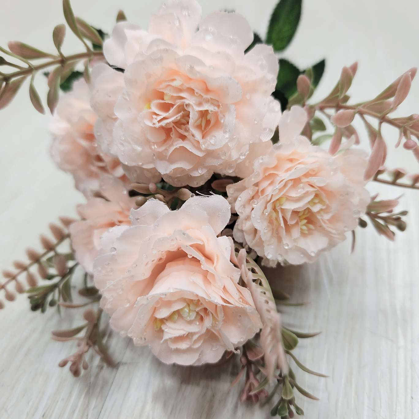 6 headband rocío pequeña orquídeas oficina cultura simulación jardinería rosa polo flor antorcha big out guía noche juego simulación flores diy accesorios para el pelo electrochapado rosa gancho tejer flores detail image 5