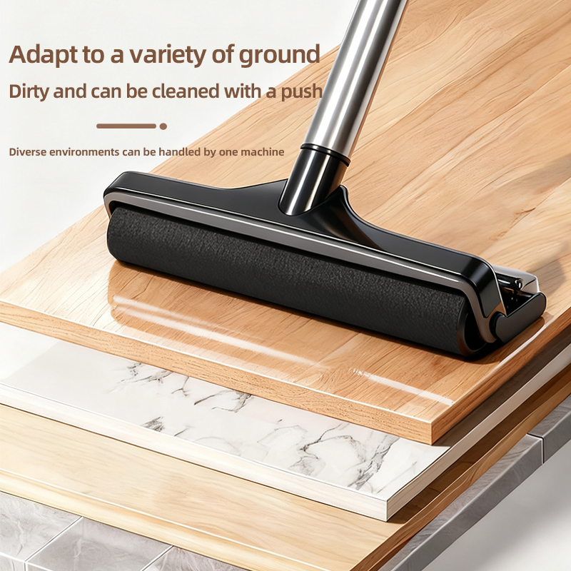 The sweeping and mopping machine is an electrically operated mop with extendable and adjustable wireless quick-drying function Specification image