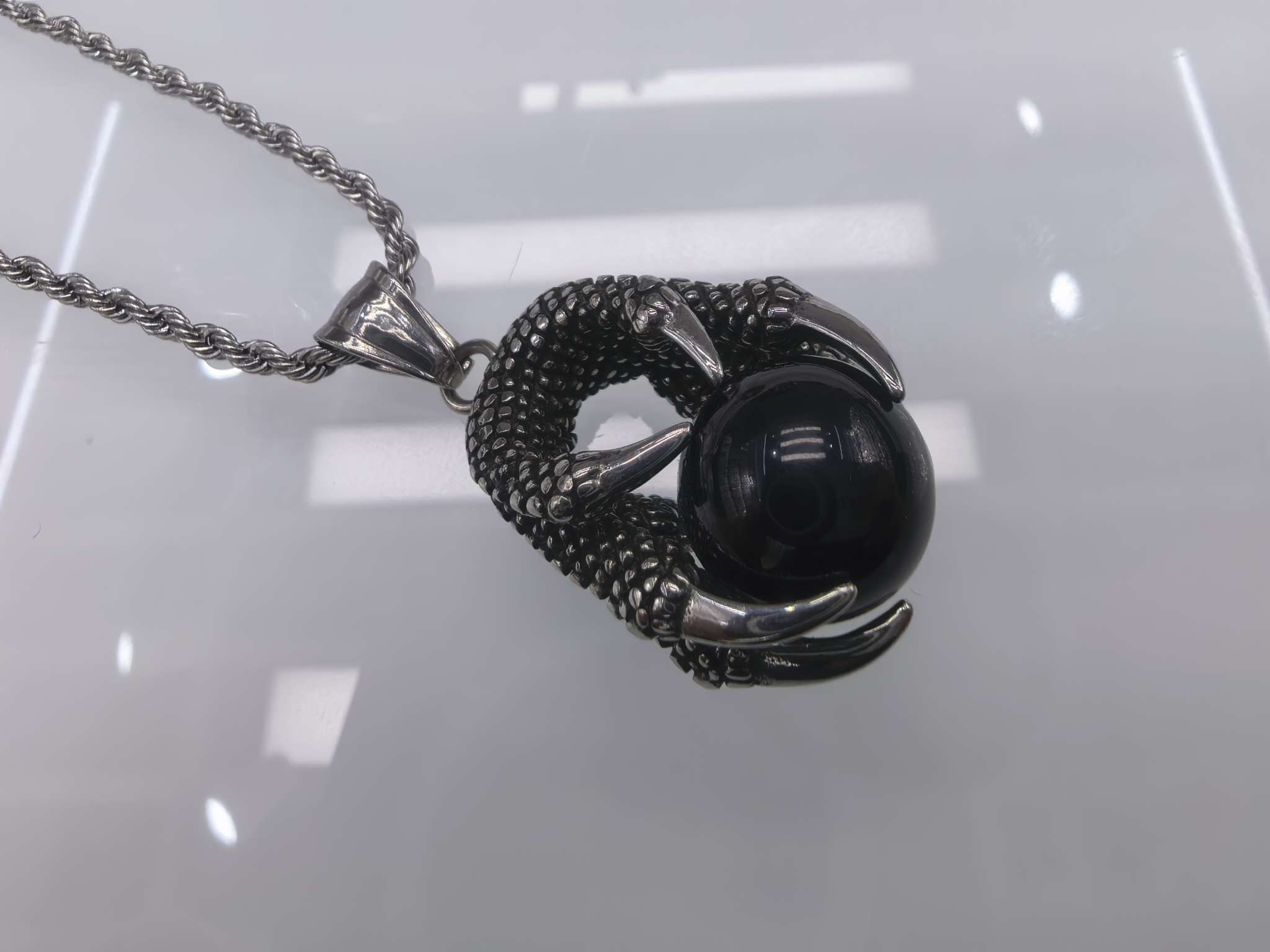 不锈钢暗黑风潮流酷炫欧美男女主吊坠饰品