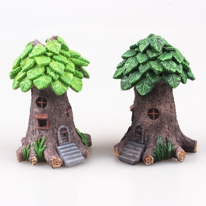 水族馆鱼缸造景大绿树