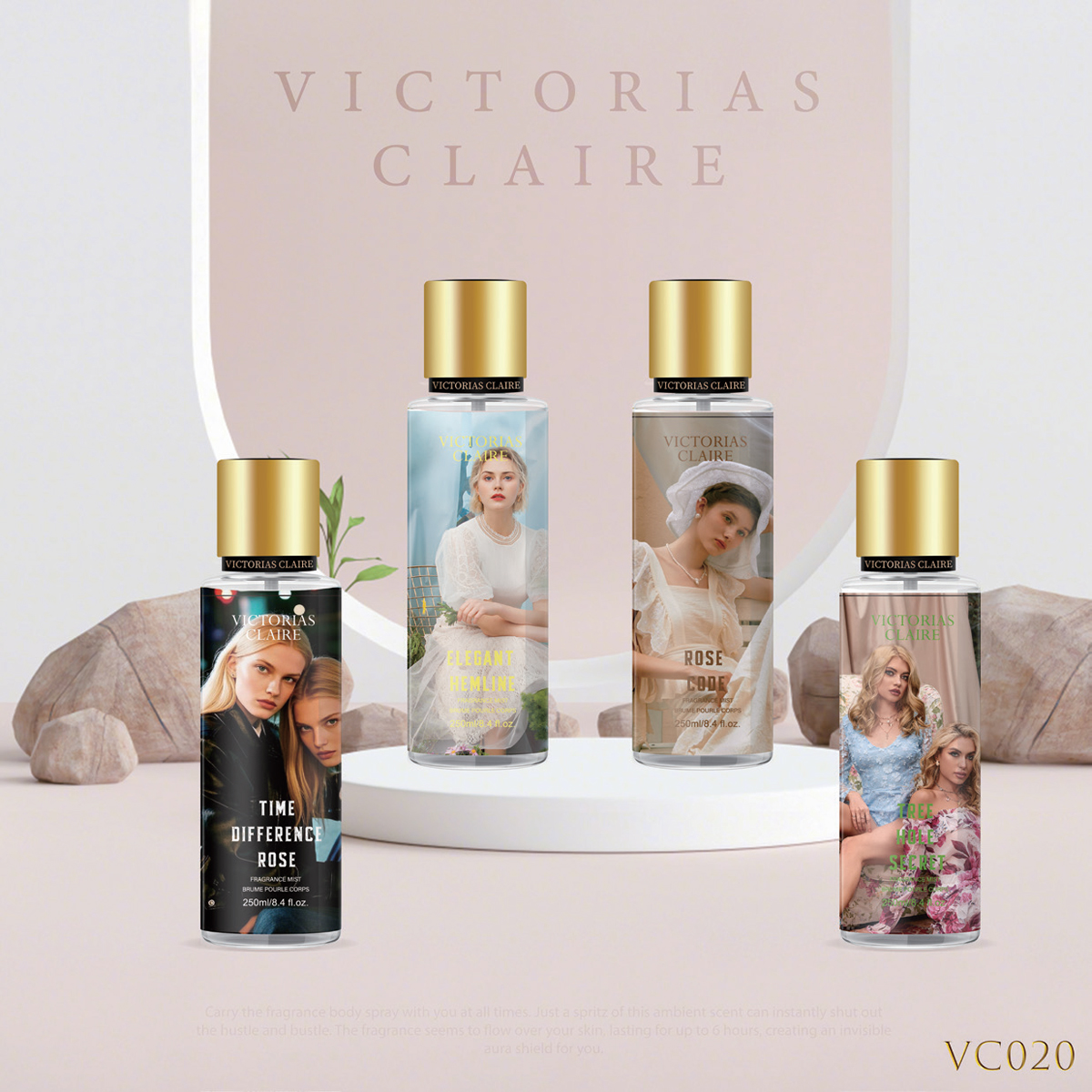 外贸热销香体喷雾 多款式高颜值图案(文字 / 甜品 / 果味)250ml 持久淡香详情18