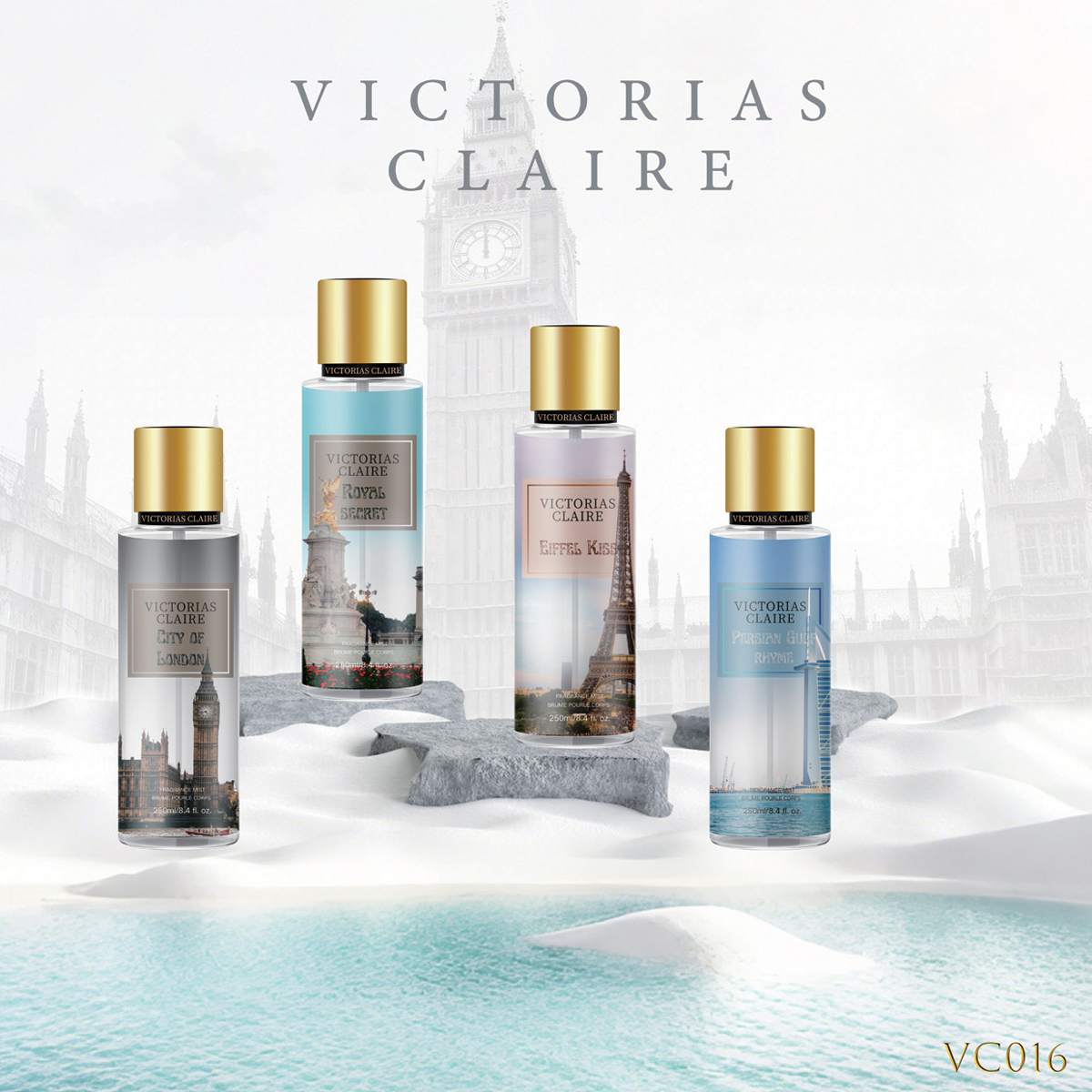 外贸热销香体喷雾 多款式高颜值图案(文字 / 甜品 / 果味)250ml 持久淡香详情16