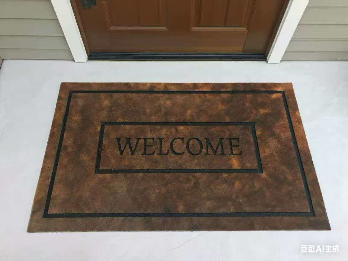 Outdoor printed rubber floor MATS and thickened door MATS Item Picture