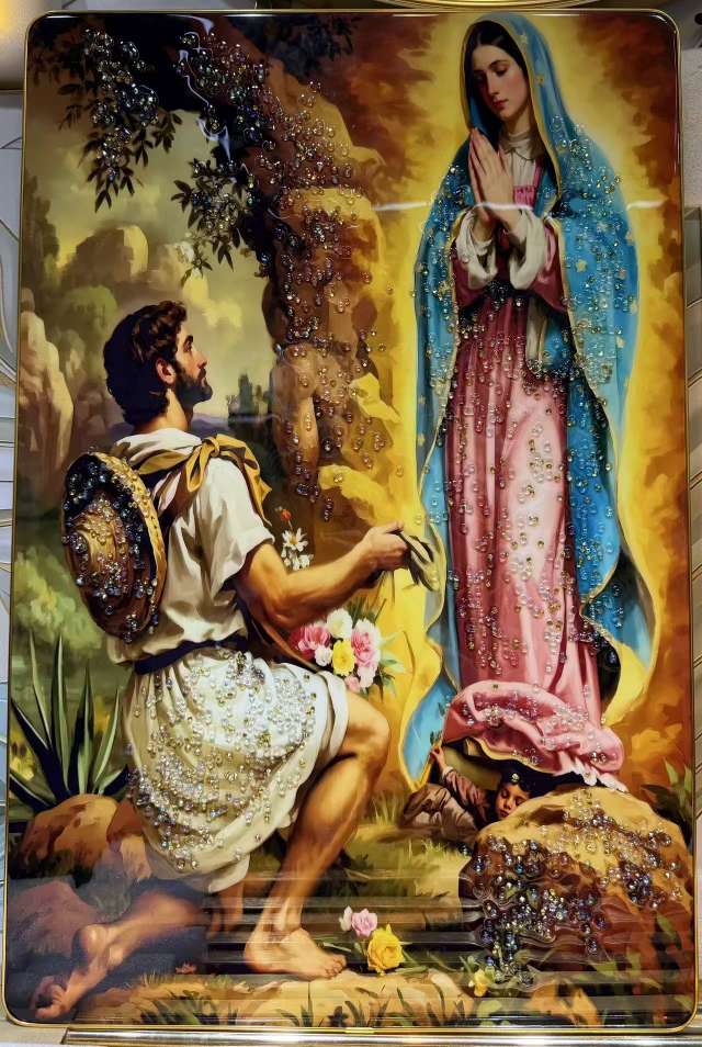 装饰画，晶瓷画，穆斯林，