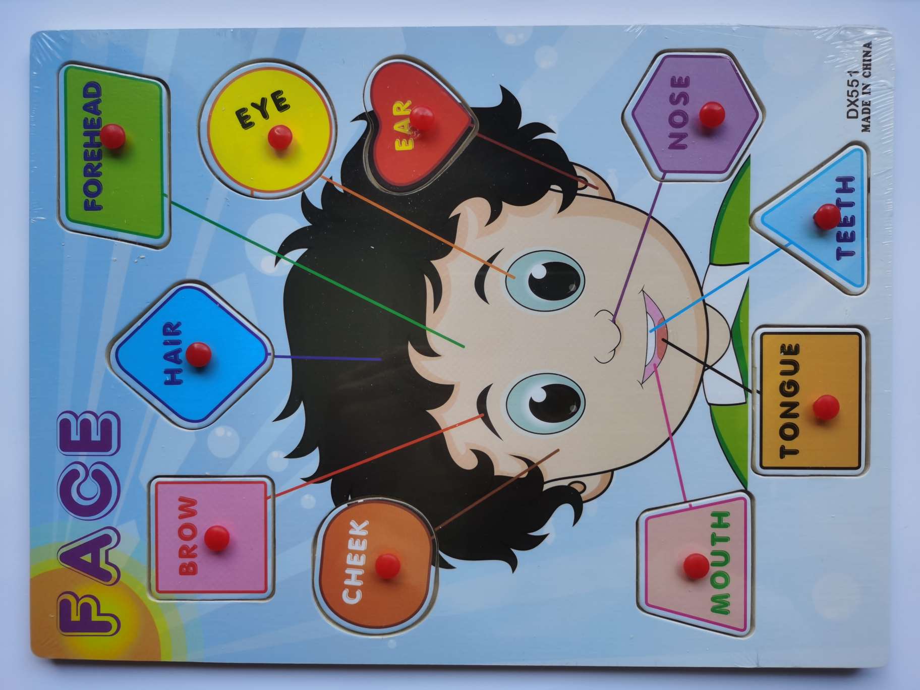 Wooden hand-grabbed board educational toys, children's jigsaw puzzle board, cartoon three-dimensional jigsaw puzzle assembly, fun educational games, suitable for children's learning toys detail image 16