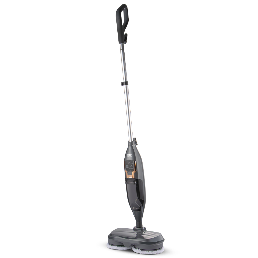 RAF European standard cross-border household steam mop, lazy person's fully automatic floor mop, wired mopping, electric mop details Picture