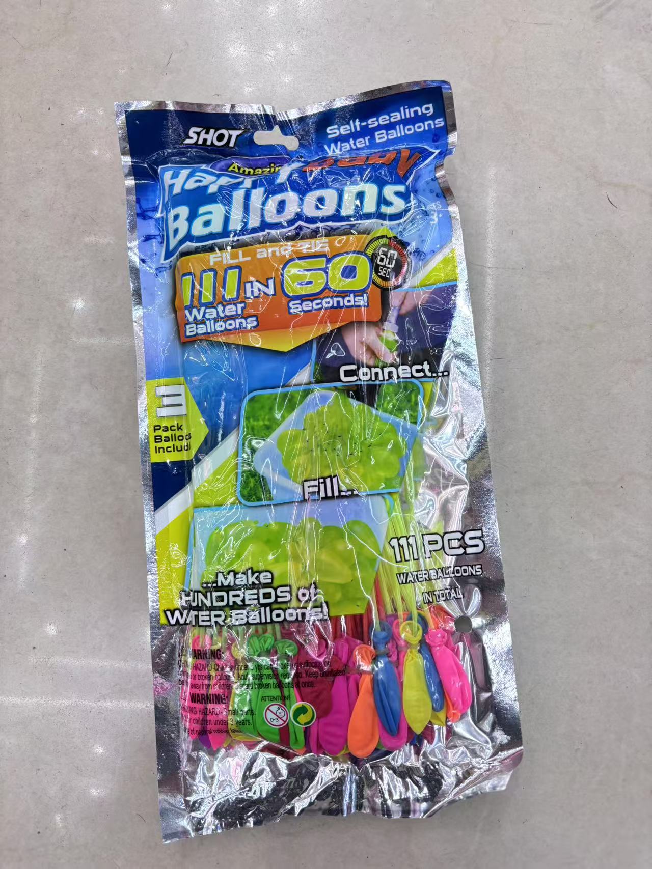 气球/气球玩具/摆摊气球/发光气球/爱心气球白底实物图