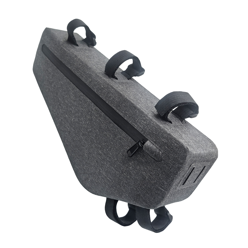 250304 waterproof bicycle triangle bag, front beam bag, quick-release mountain bike front bag, riding frame bag, saddle bag, upper tube bag Item Picture