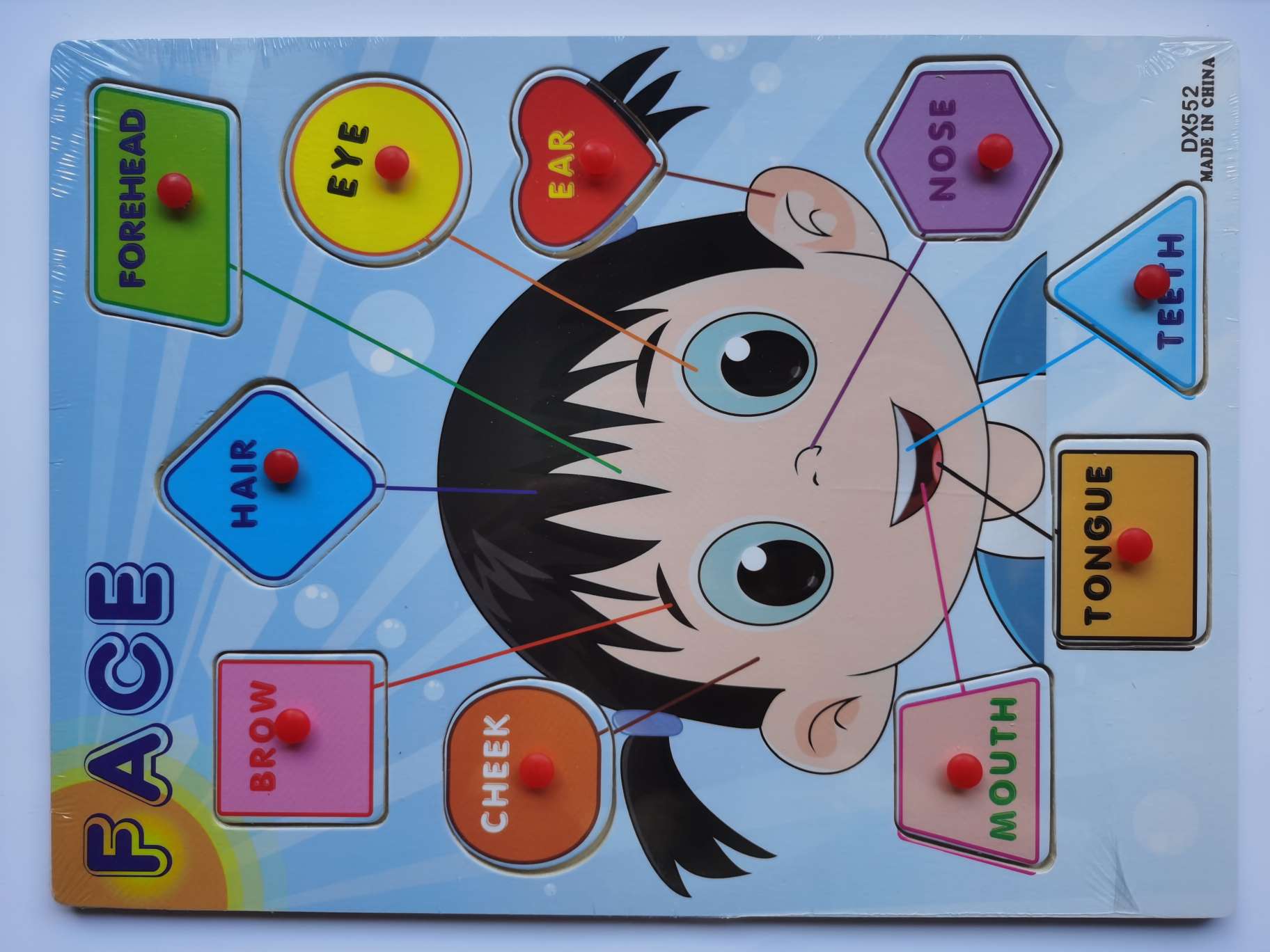 Wooden hand-grabbed board educational toys, children's jigsaw puzzle board, cartoon three-dimensional jigsaw puzzle assembly, fun educational games, suitable for children's learning toys detail image 15