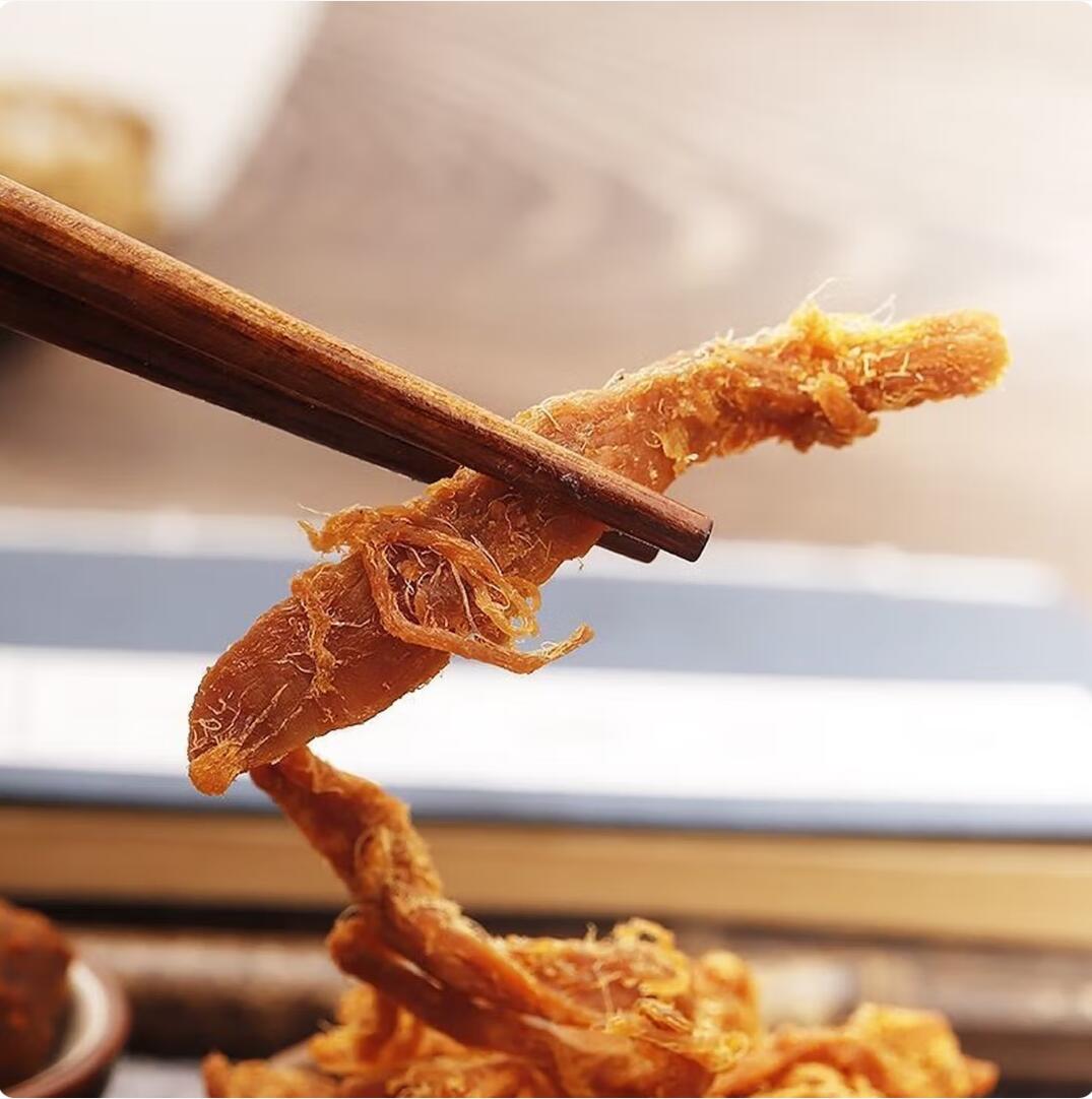 包邮！全家福沙喋肉条250g SUZIWAN即食手撕猪肉干多口味休闲零食详情9