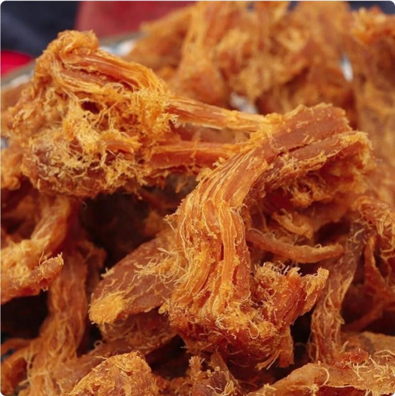 包邮！全家福沙喋肉条250g SUZIWAN即食手撕猪肉干多口味休闲零食产品图