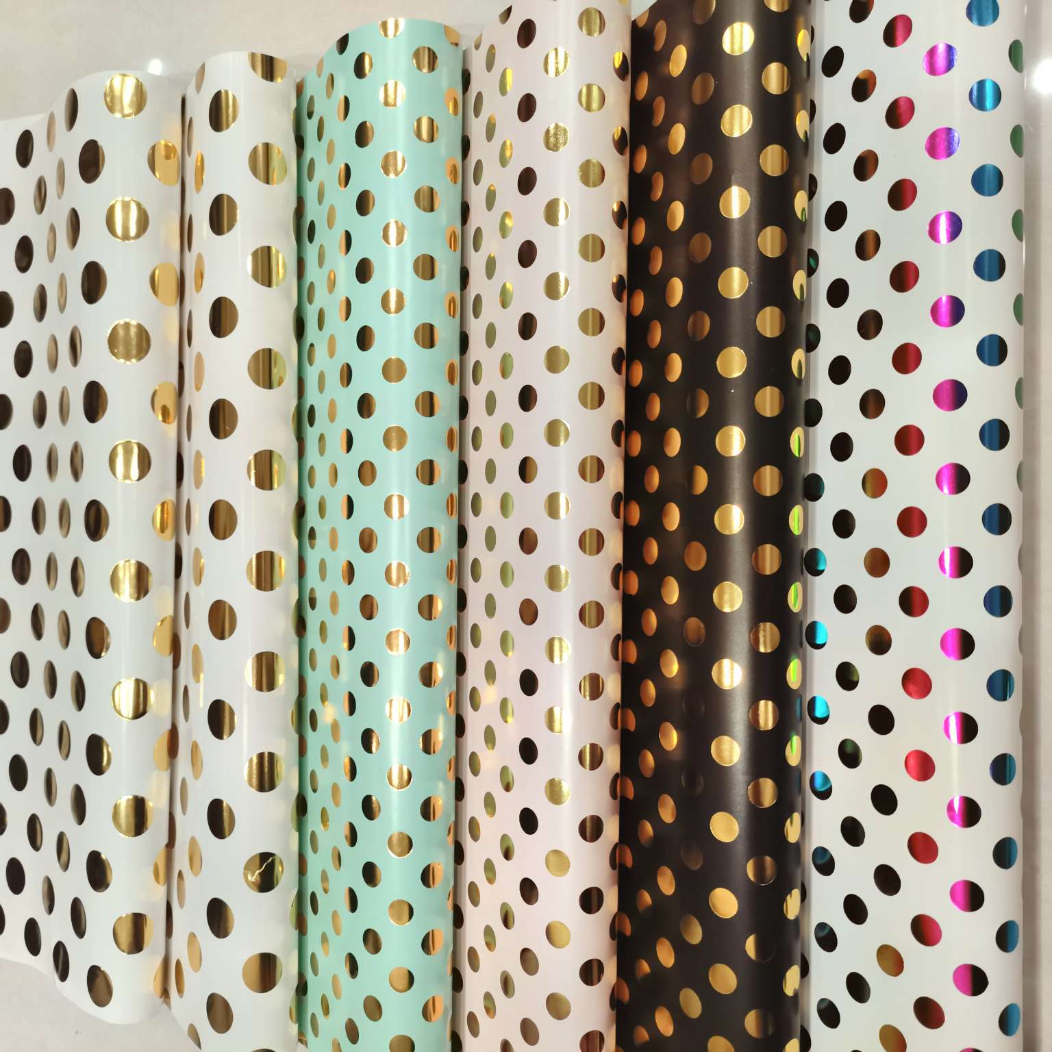 Gift wrapping paper Hotstamp paper 烫金纸 undefined