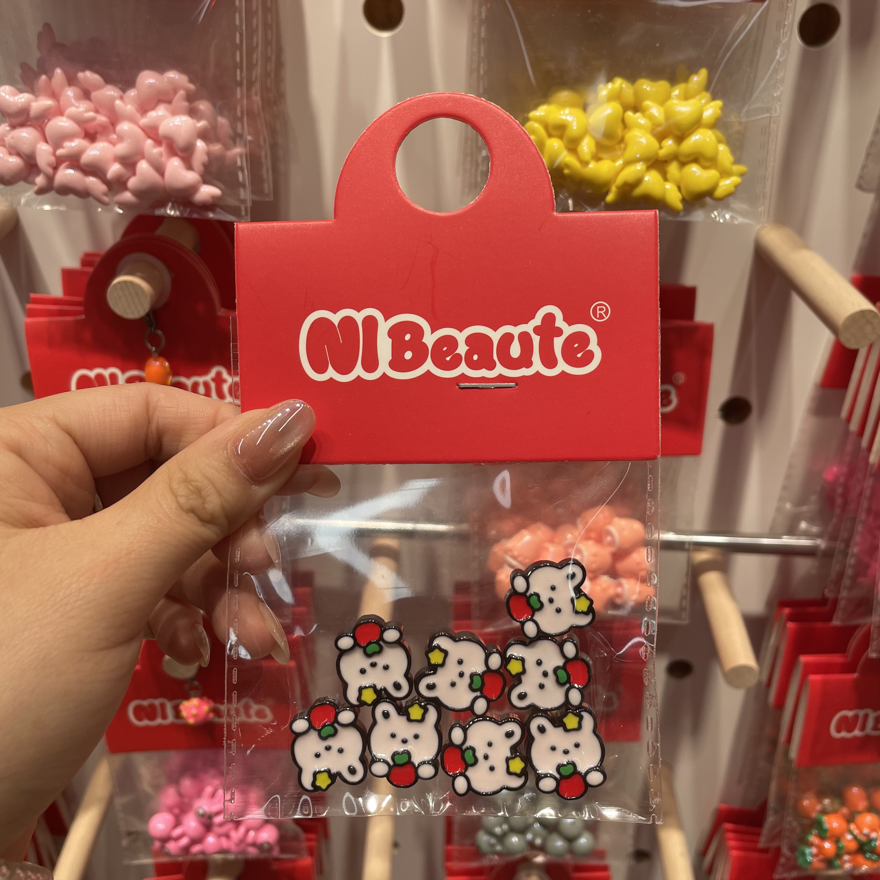 NIBeaute圣诞平安果兔～创意潮流玩具DIY套装