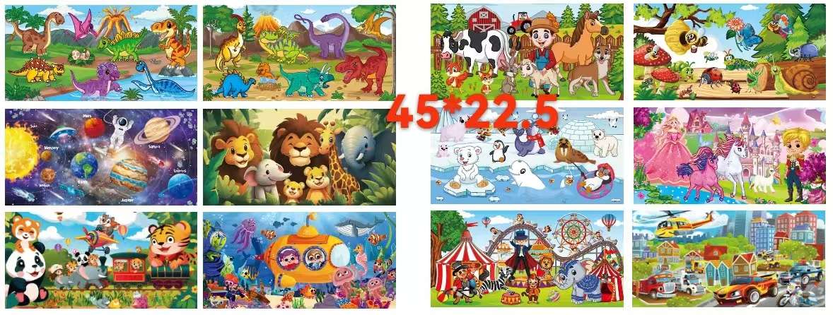 Educational and educational toys for children, wooden jigsaw puzzles, cartoon three-dimensional jigsaw puzzles, and assembly toys are suitable for children's intellectual enlightenment jigsaw puzzles detail image 13