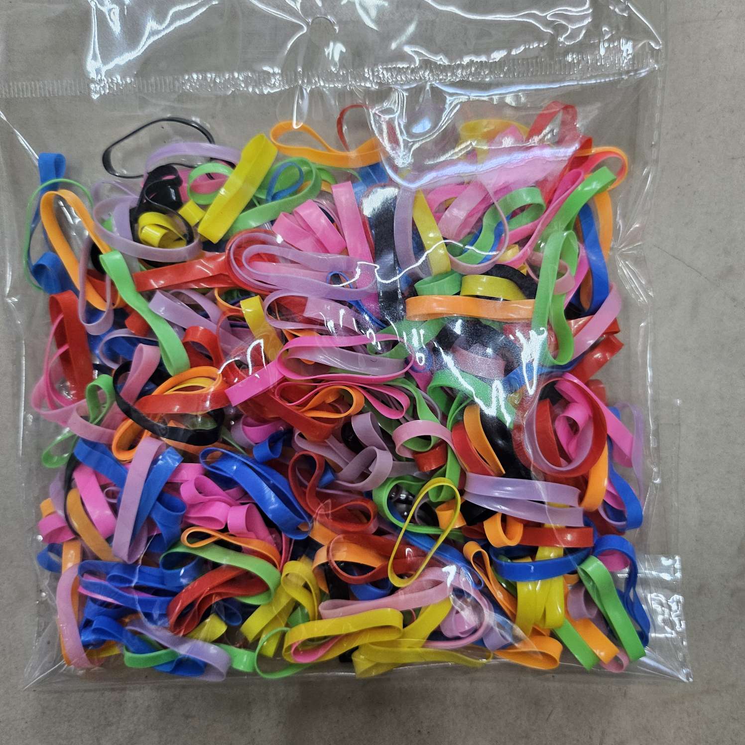 彩色橡皮筋加宽彩色皮套儿童扎头发皮筋