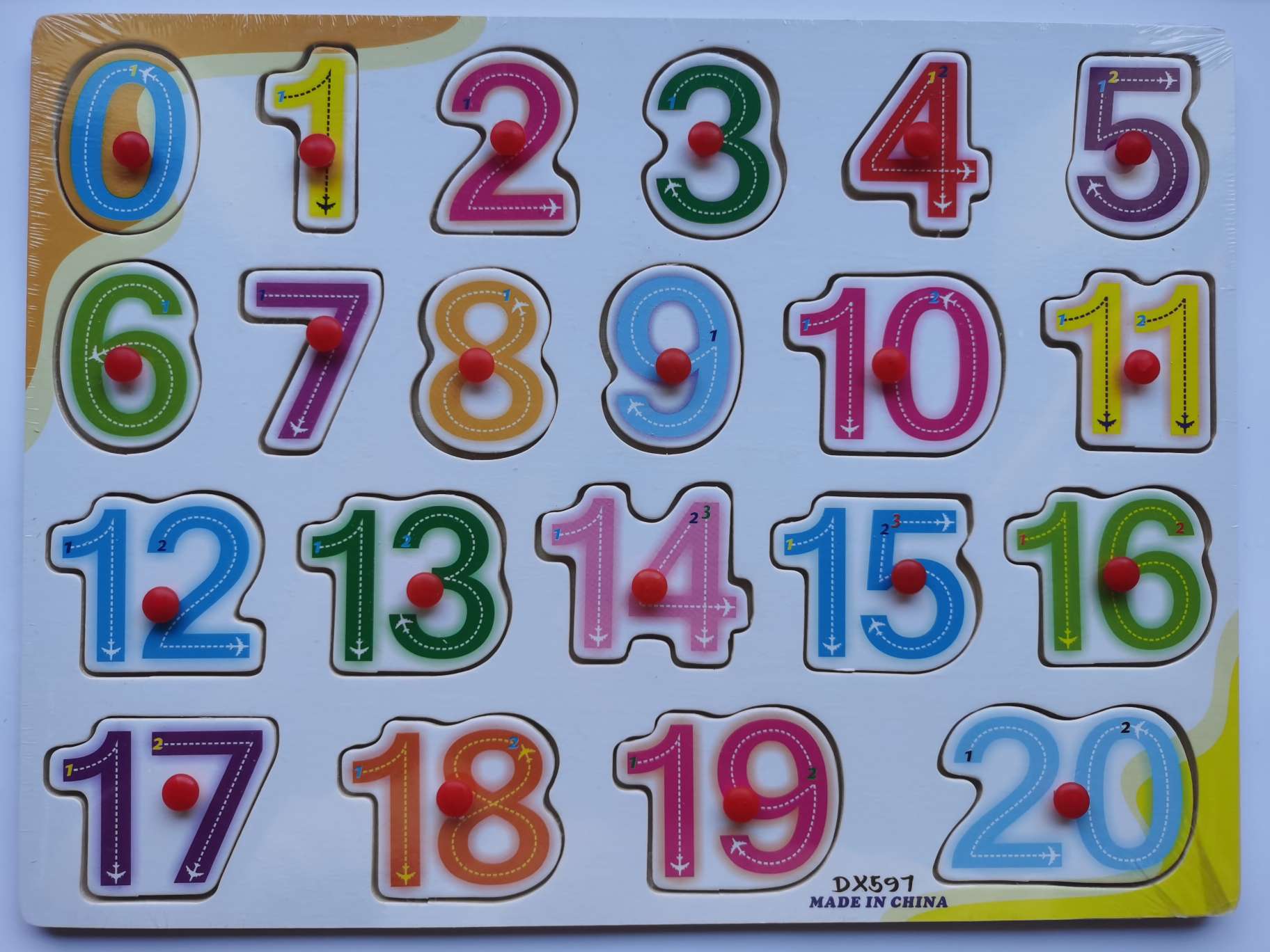 Wooden hand-grabbed board educational toys, children's jigsaw puzzle board, cartoon three-dimensional jigsaw puzzle assembly, fun educational games, suitable for children's learning toys Application Scenario