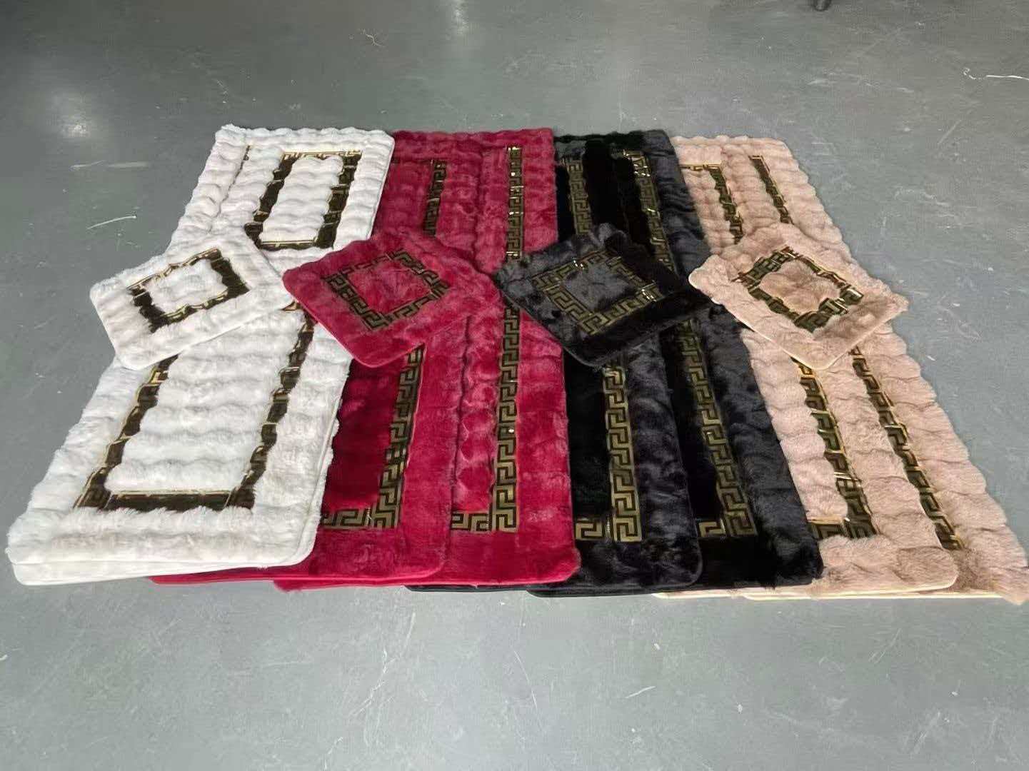 Bubble fleece rabbit fur anti-slip floor MATS, carpets and sofa cushions Application Scenario