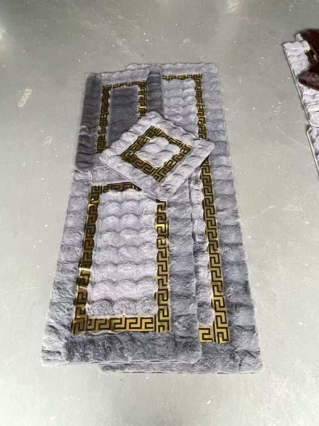 Bubble fleece rabbit fur anti-slip floor MATS, carpets and sofa cushions Specification image