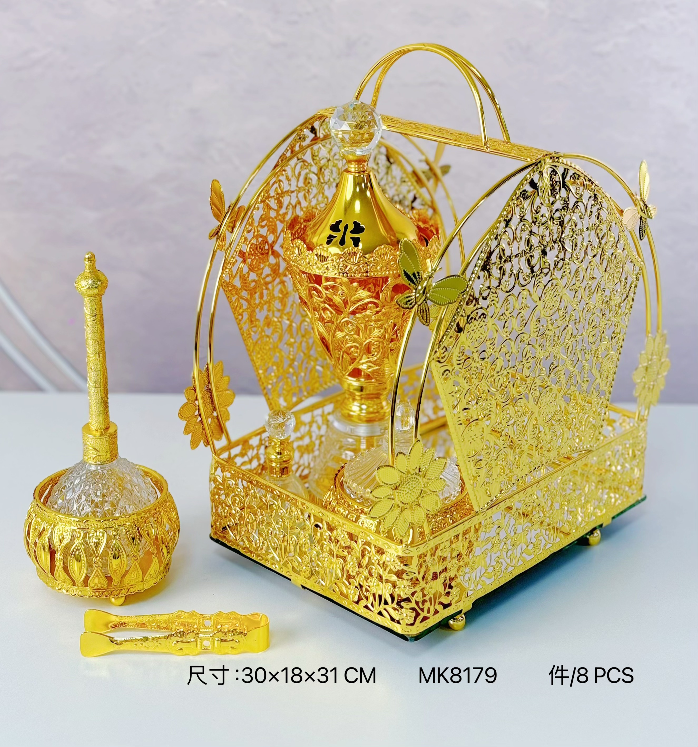 أغلفة سبائك الرياح العربية العابرة للحدود أغطية علب العطور Specification image