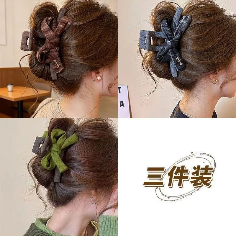 Fashion is back! Hair clips, women's leopard print bow shark clips, 2025 new style hair clips, hair accessories, autumn #6 hair clips, hair clips, hair clips detail image 8