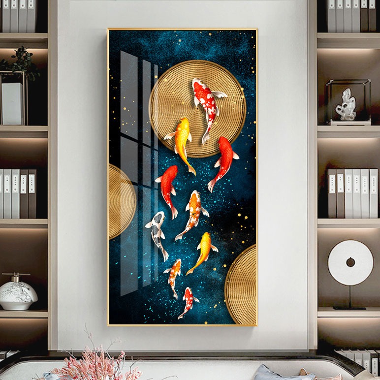 玄关画，晶瓷画，装饰画，油画，产品图