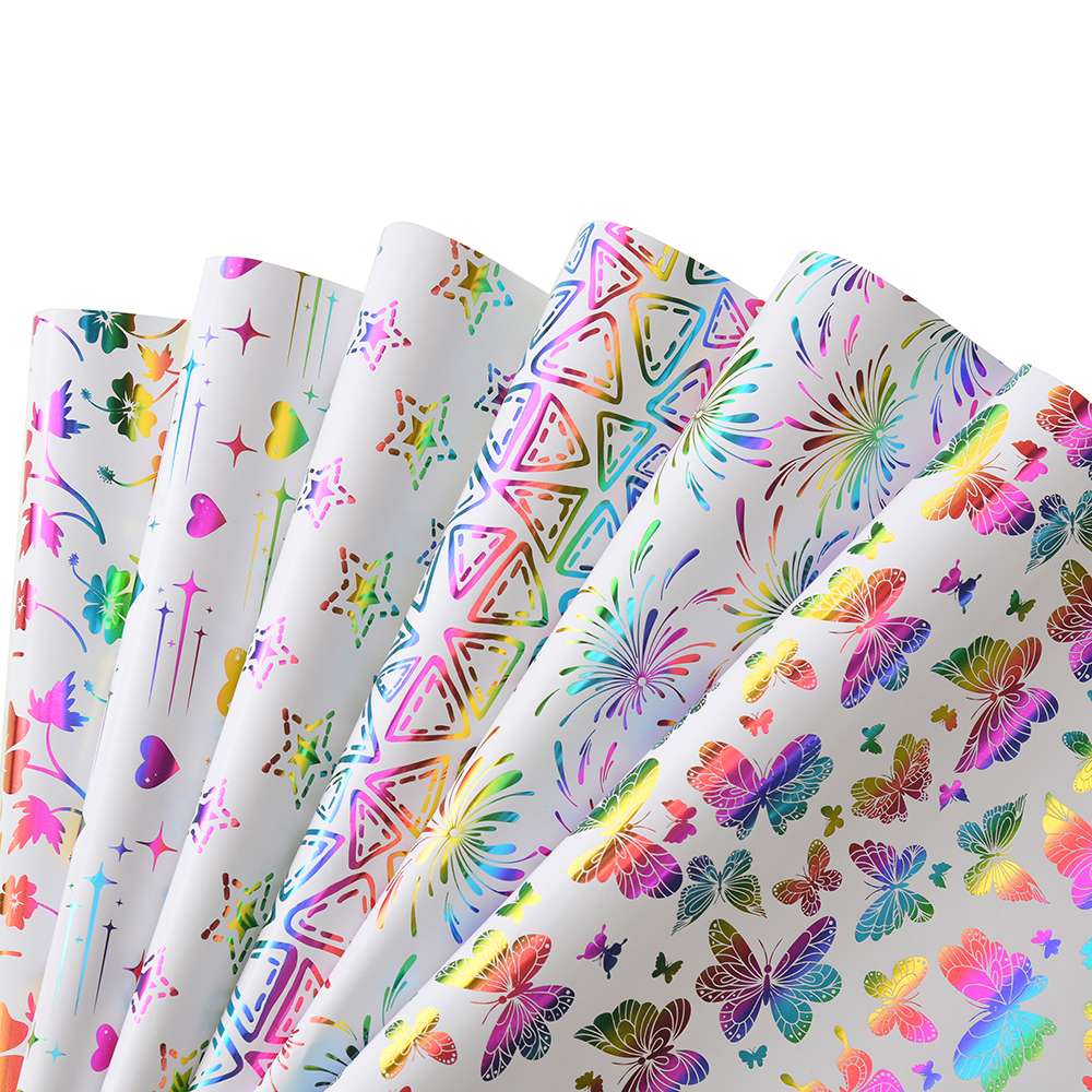 Gift wrapping paper Hotstamp paper 烫金纸 undefined