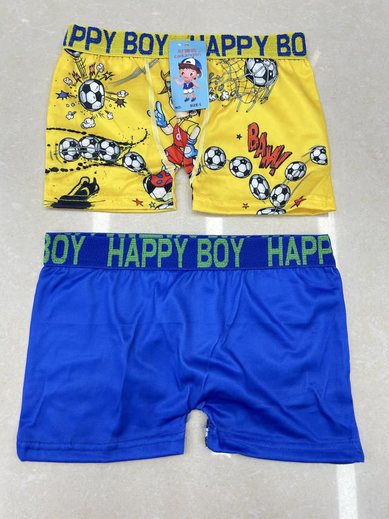 Printed children's underwear and boys' underwear for export to Europe, America and Africa Application Scenario