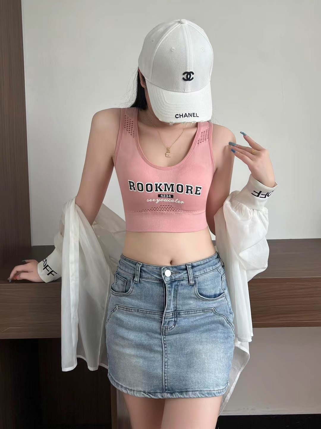 Seamless sports underwear gathering bra Item Picture