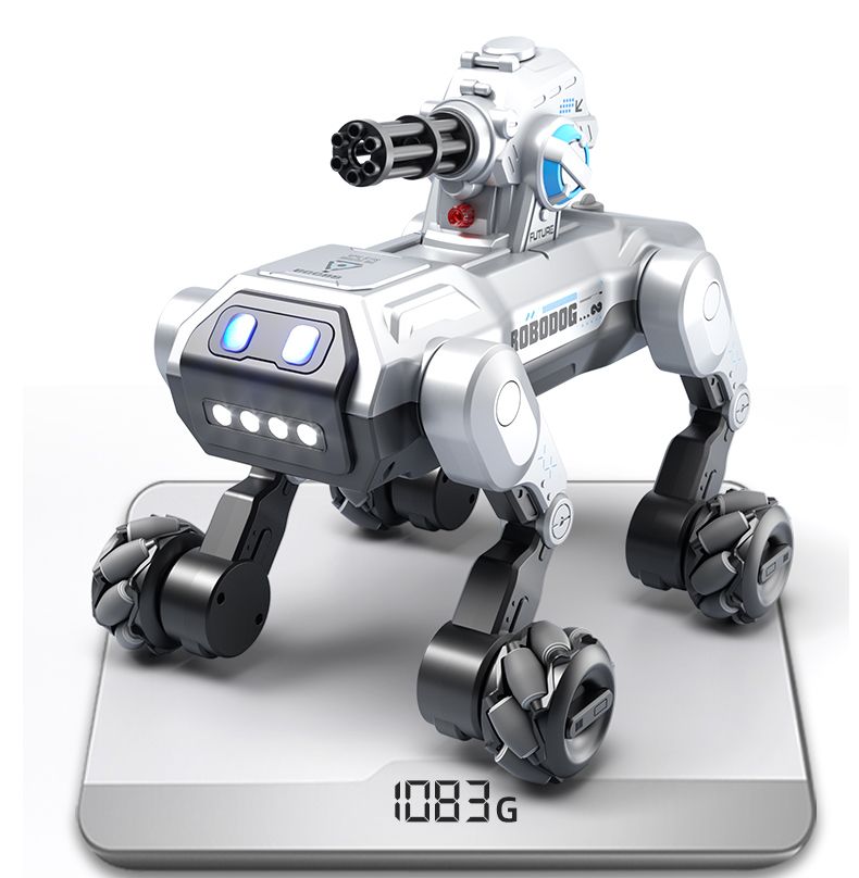 Wuyuan Toy Battle Robot Dog Intelligent 2025 New AI artificial voice control electric toy programming electronic mechanical Dog High-tech export wholesale Foreign trade detail image 17