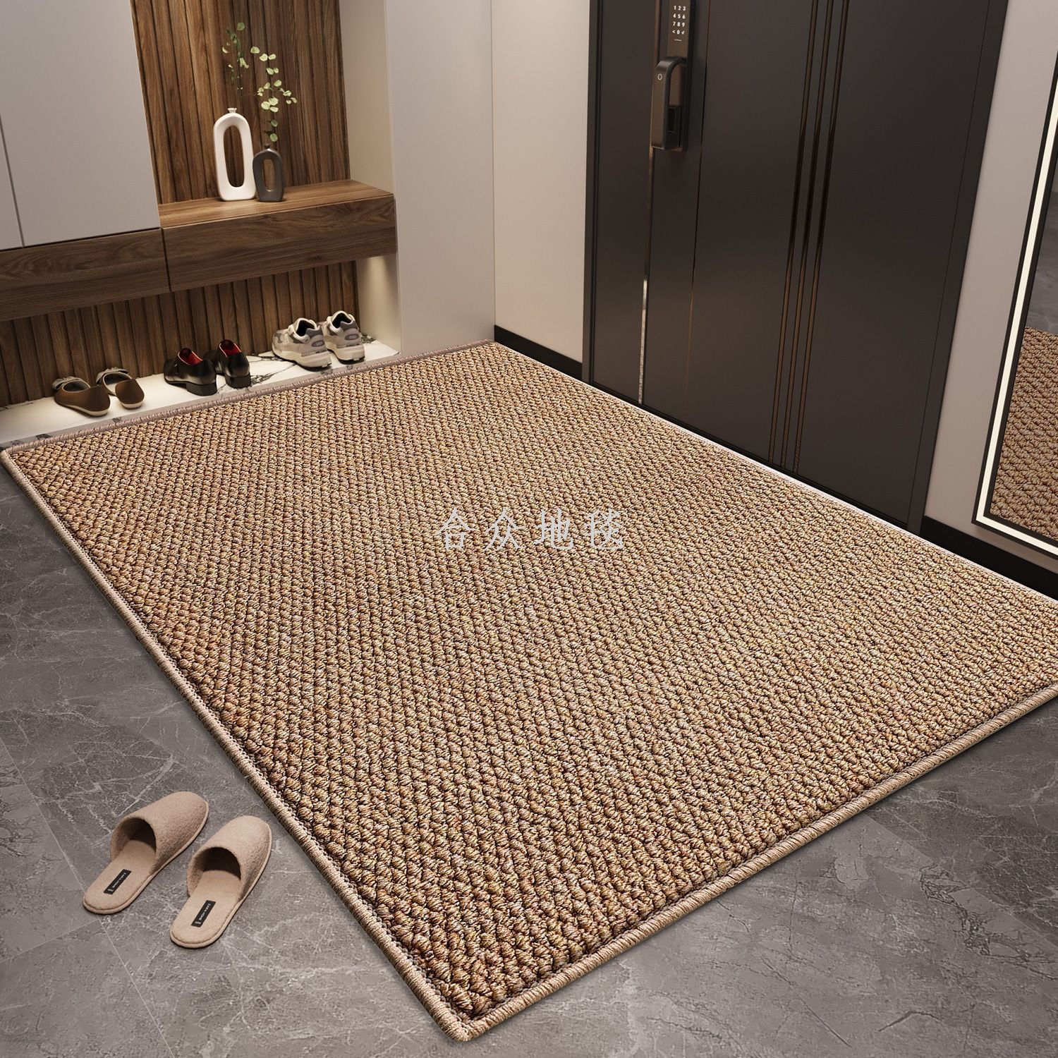 Pineapple ring floor mat anti-slip carpet washable anti-slip floor mat