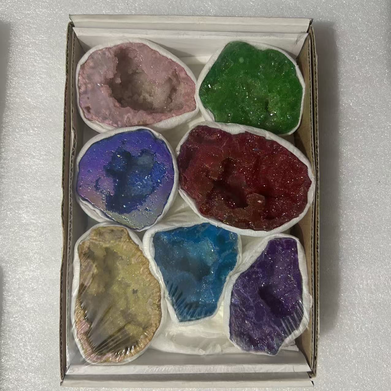 水晶/小夜灯/晶洞/元宝树脂/摆件水晶球产品图