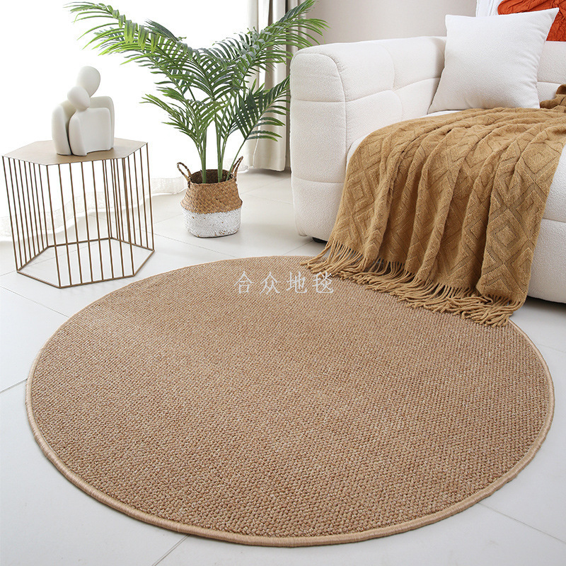وأغطية الأناناس الدائرية مقاومة الانزلاق ويمكن أن تغسل السجاد في غرفة المعيشة بالماء Specification image