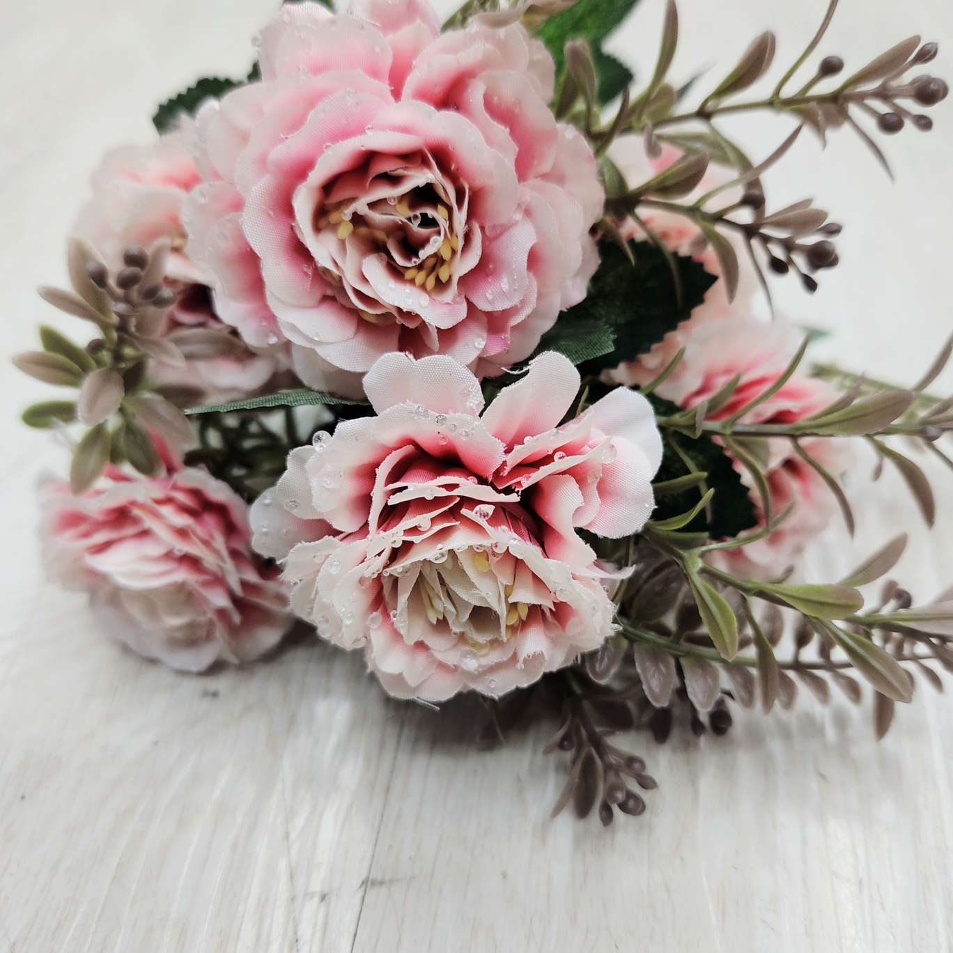 6 headband rocío pequeña orquídeas oficina cultura simulación jardinería rosa polo flor antorcha big out guía noche juego simulación flores diy accesorios para el pelo electrochapado rosa gancho tejer flores detail image 4