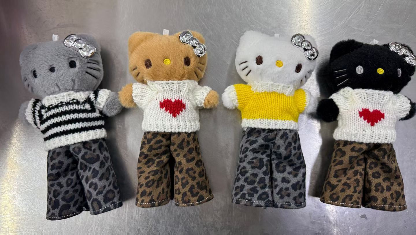 可爱卡通毛绒动物公仔玩具小挂件小朋友喜爱毛绒公仔挂件小礼品详情图20