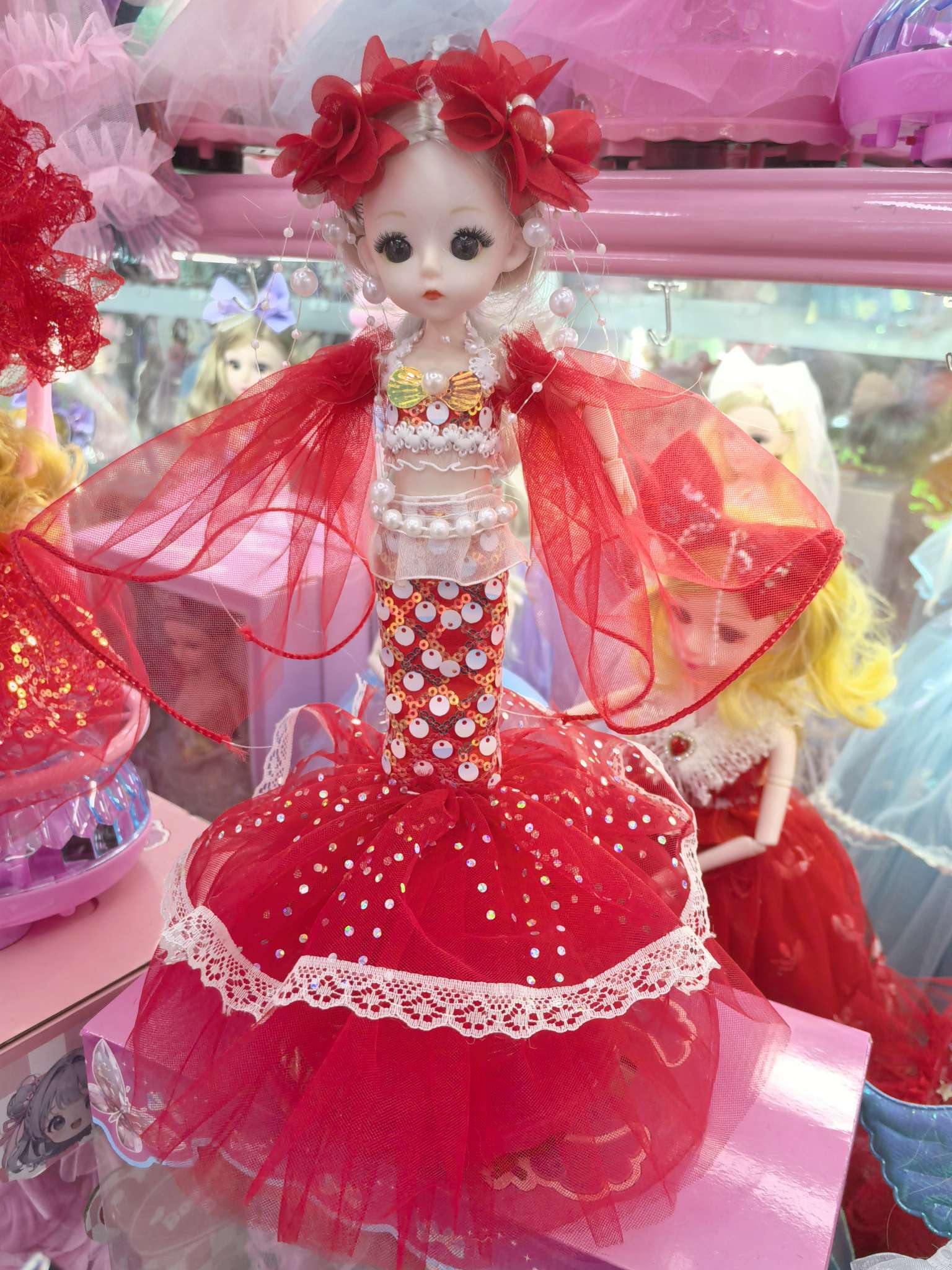 芭比娃娃玩具毛绒娃娃俄罗斯套娃拉布公仔儿童礼物娃娃配件多款可选